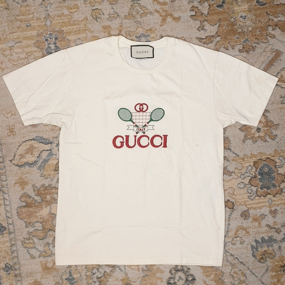 Authentic Gucci Tennis Tee size Small